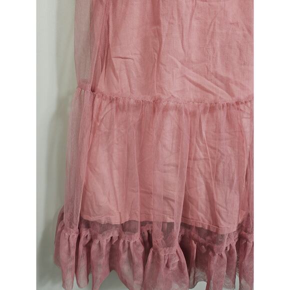 Girls BABY GAP pink purple Lace sundress 5T ruffle Light Weight Summer Dress - Picture 3 of 10